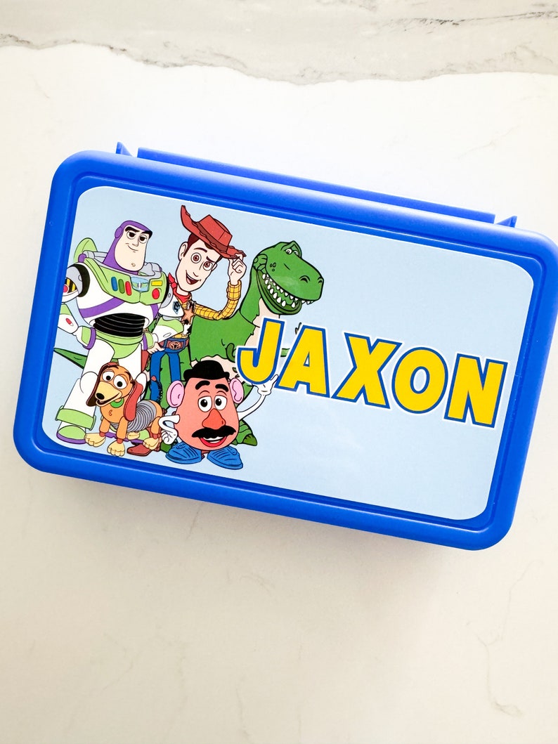 Personalized Toy Woody Story Pencil Box: Back to School Art Gift image 2