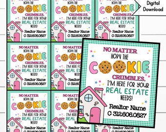 Realtor Cookie Tag: Open House Marketing (Digital Download)