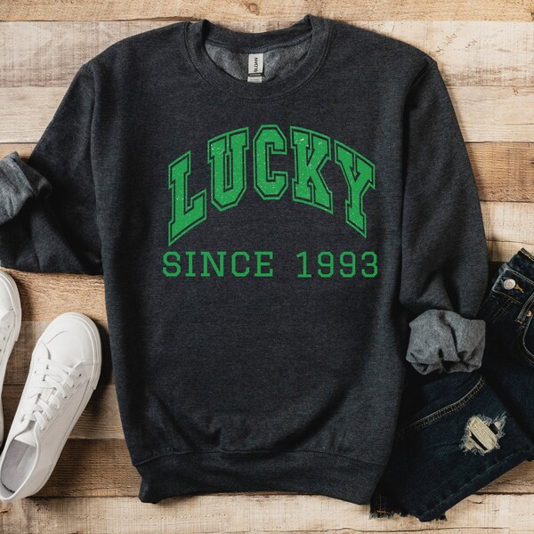 lucky sweater st patricks day