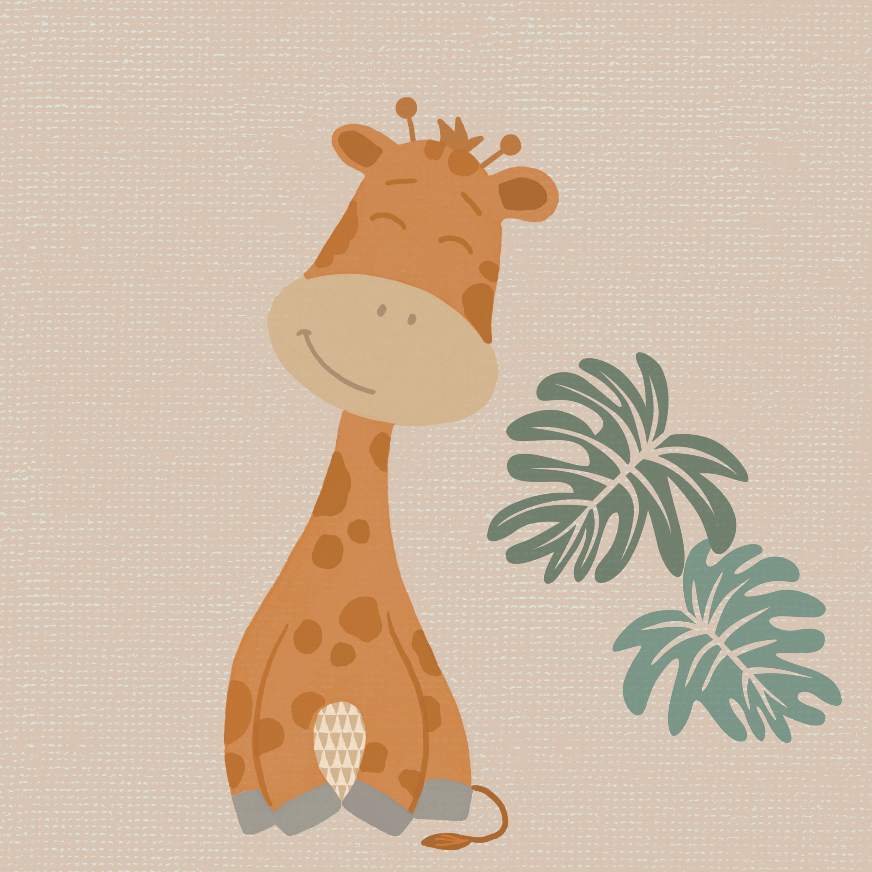 Safari Jungle Nursery Wall Art Safari Nursery Decor Printable Etsy