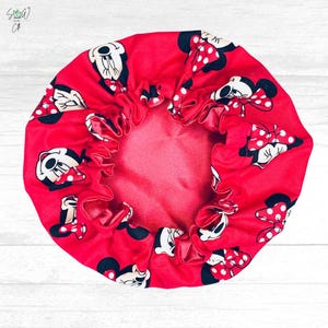 Character Satin Bonnets | Cartoon-Inspired | Baby & Kids Hair Bonnet | Adult Bonnet