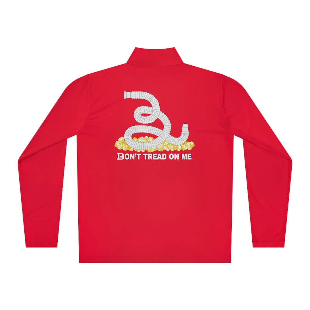 DC Defenders Beer Snake Don't Tread on Me Unisex Quarterzip Pullover