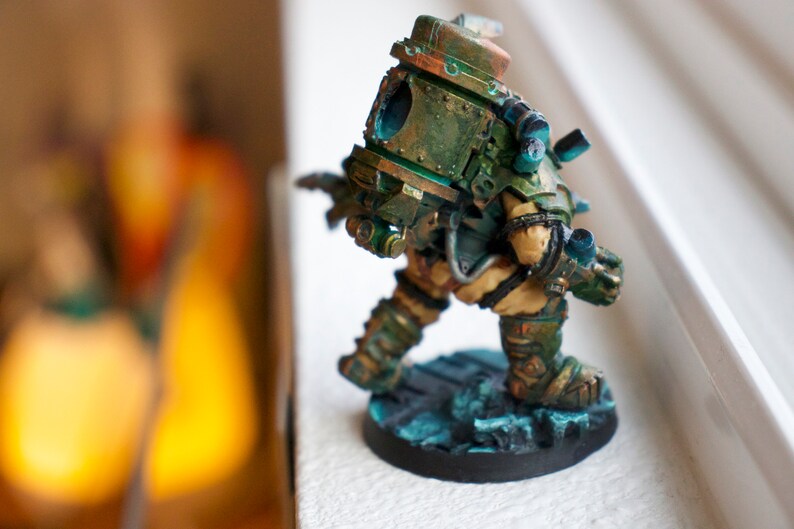 Big Daddy Diving Suit Necromunda Nautica Siphoning Delegation Dnd Hand