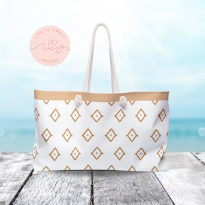 Oversized Weekender Tote | Boho Summer Tote | Large Beach Bag | Overnight Bag | Beach Bag | Gift for her |