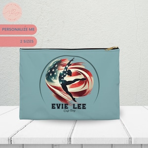 Personalized Gymnastics Grip Bag or Accessory bag for practice or travel, 2 sizes - Perfect Gift for gymnast or the gym team