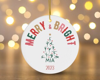 Personalized Gymnast Christmas Ornament: Custom Holiday Keepsake