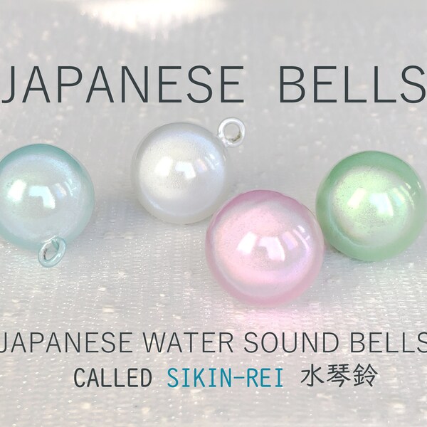 Beautifully musically sound Japanese bells called "Suikin-rei."