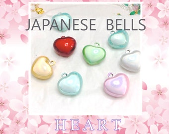 Chubby heart-shaped bell, for Bell charm, Pet charm adds Keychain more...