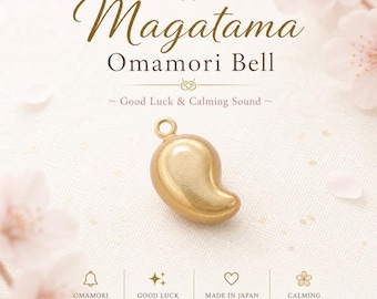 Magatama Omamori Bell Good Luck & Calming Sound - Etsy