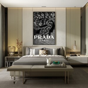 Luxury Fashion Snake Poster Printable Fashion Wall Art Aesthetic Luxury Fashion Snake Poster Printable Fashion Wall Art Aesthetic