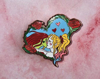 Pin de corazón Harlivy - Quinn Ivy Harley