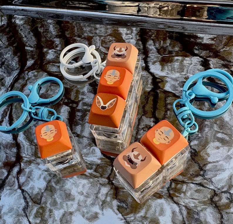 Elements Team Clicky Keychains - Etsy