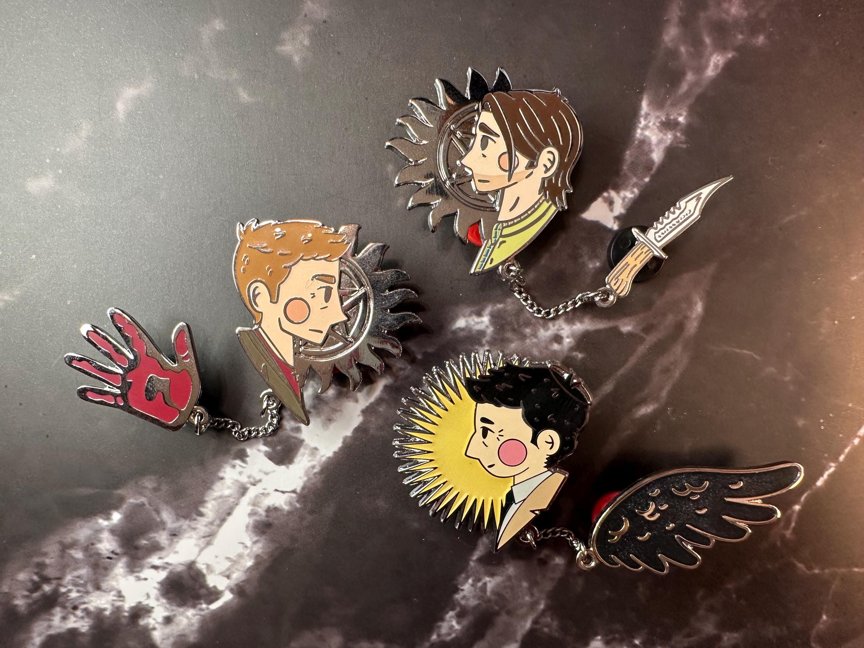 Sam Winchester Enamel Pin - Etsy