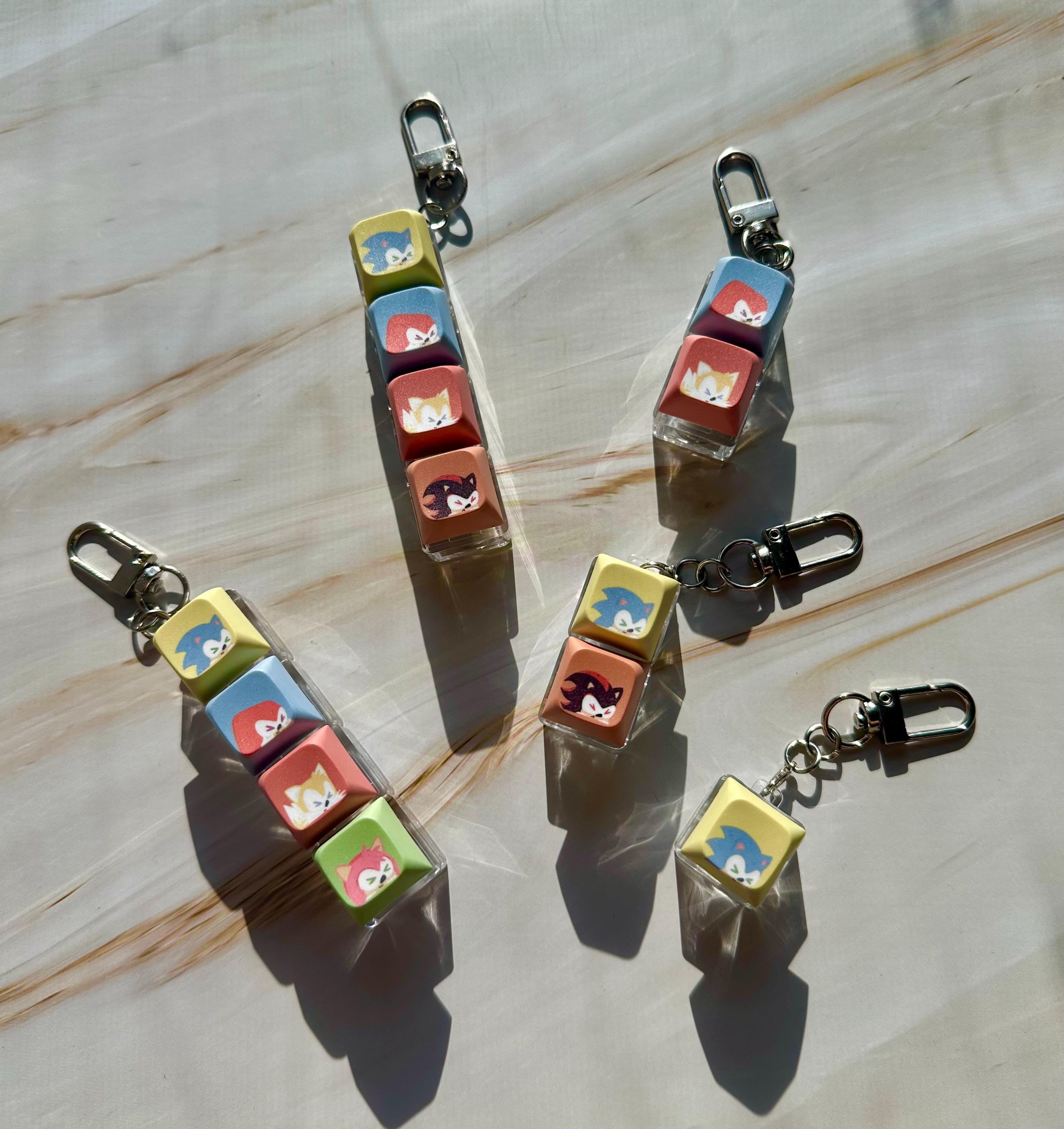 Hedgehog Team Clicky Keychains - Etsy