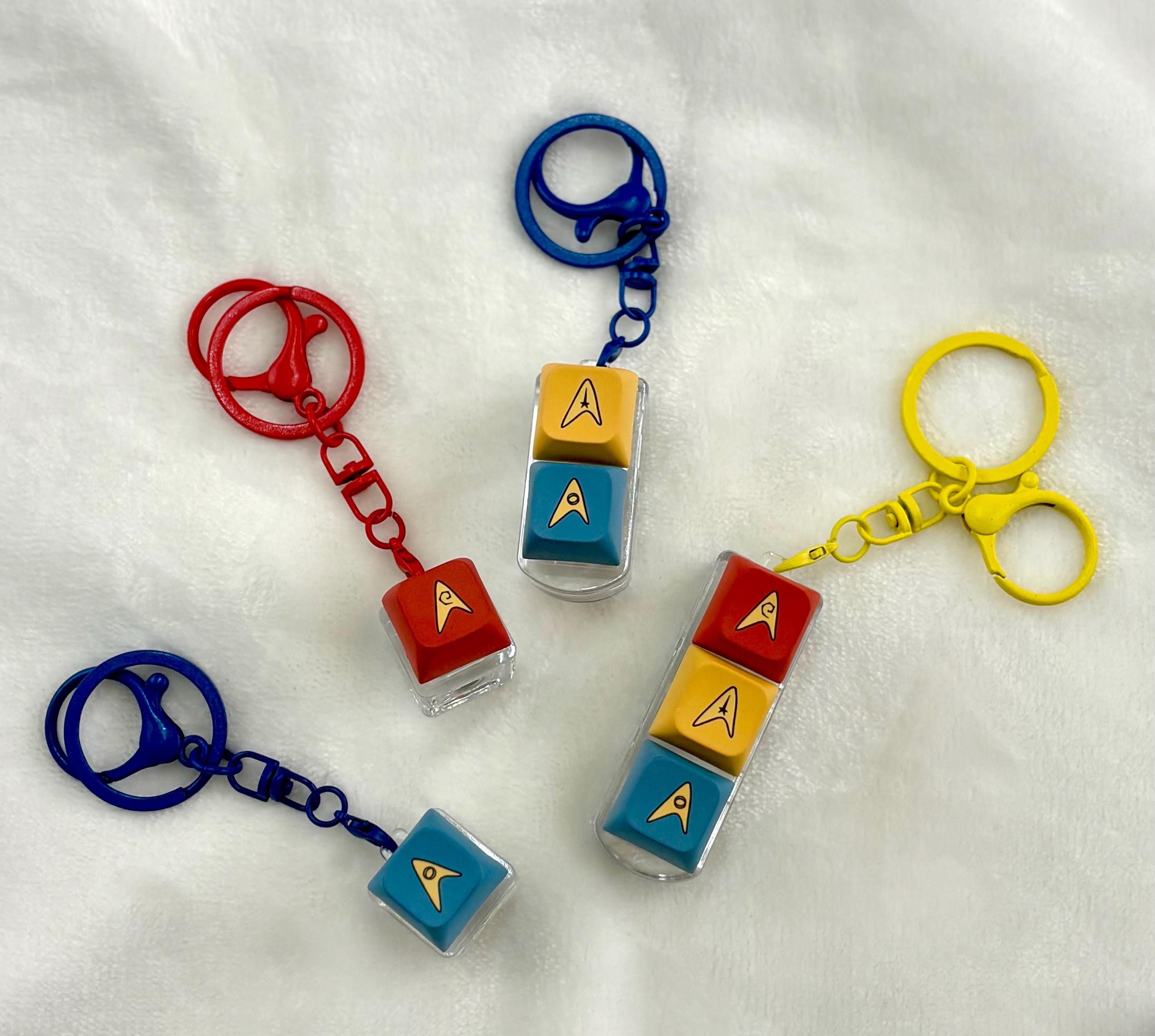 スタートレック　レアキーチェーン３個セット Star trek keychain - Etsy 日本