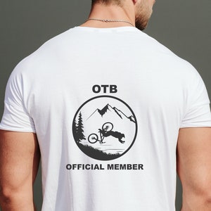 Over the Bars Mountain Bike Tshirt, Mountain Bike, Cool bike shirt, Bicycle Gift, Cyclist T-Shirt, Funny Mountain Bike Shirt, MTB T-Shirt
