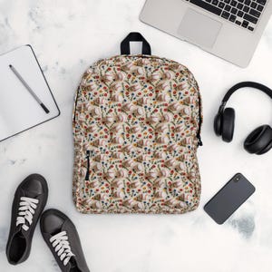 Baseball Print Rucksack All Over Sporttasche Baseball Mom Geschenk Praktischer langlebiger Rucksack mit verstellbaren Trägern und geräumigen Taschen