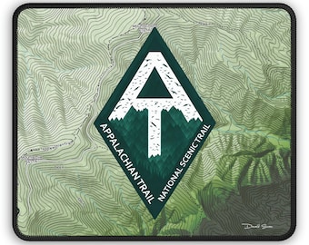 Alfombrilla de ratón Appalachian Trail, Senderismo, AT