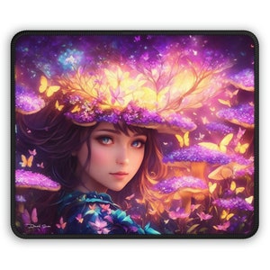 Butterfly Fairy Gaming, Browsing Mouse Pad