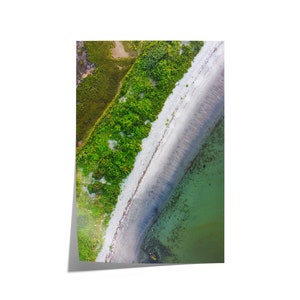 Fine Art Newport Fotografie Druck - Gerahmt Landschaft Palm Beach Natur Home Decor