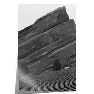 Fine Art Colorado Red Rocks Wall Art Photography Print - Framed Landscape Colorado Red Rocks Amphitheatre
