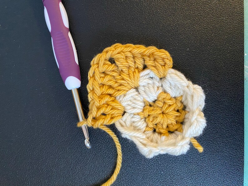 Crochet Patern Crochet Daisy Granny Square, Granny Square Crochet