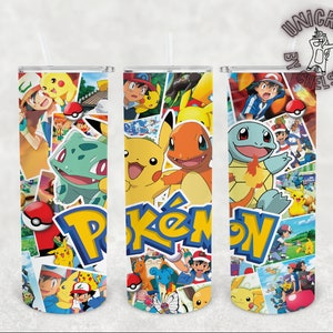 Kids- 20oz sublimation tumbler wrap for kids cartoon digital download