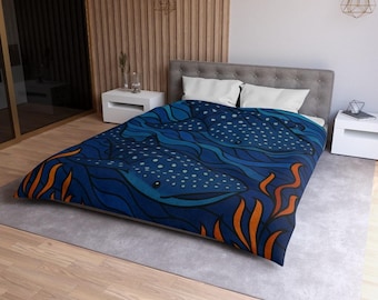 Set di biancheria da letto per bambini con tartaruga marina