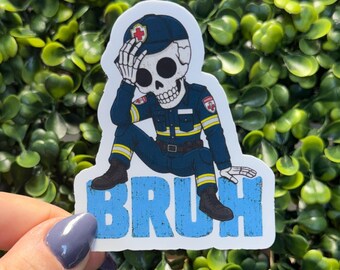 Firefighter Gift, Firefighter Sticker, Firefighter Stickers, EMT Firefighter, Custom Firefighter, Future Firefighter, Firefighter Decal