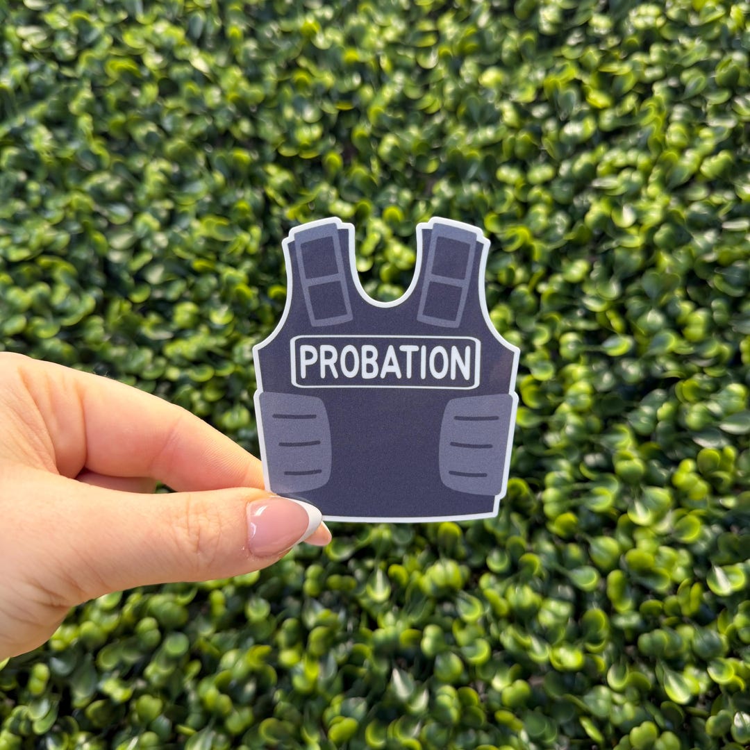 Probation Officer Gift, Probation Officer Sticker, Corrections Officer ...