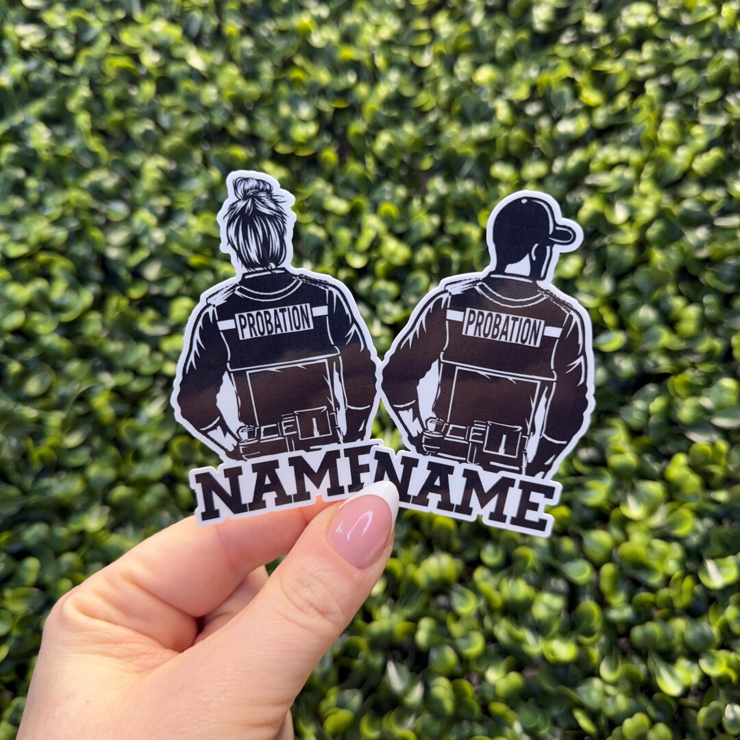 Probation Officer Gift, Probation Officer Sticker, Corrections Officer ...
