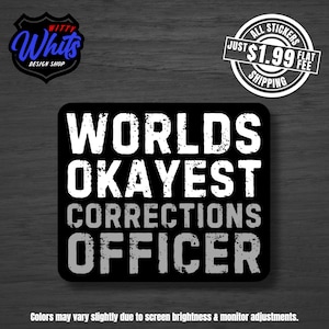 Corrections Officer Gifts, Corrections Officer, Corrections Officer Gift, Detention Officer, Corrections Officer Sticker, Corrections Wife