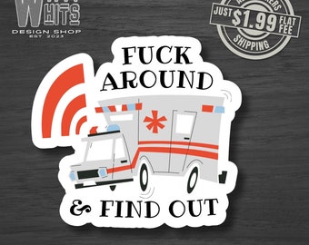 Firefighter Gift, Firefighter Sticker, Firefighter Stickers, EMT Firefighter, Custom Firefighter, Future Firefighter, Firefighter Decal