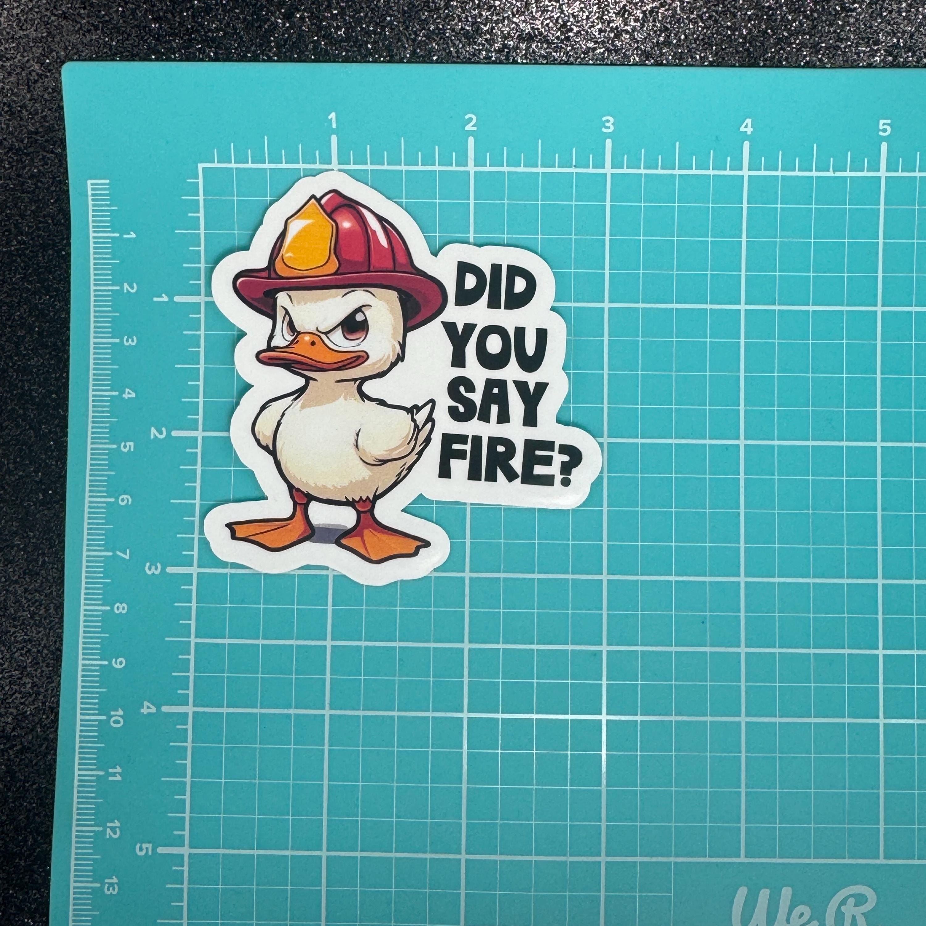 Firefighter Gift, Firefighter Sticker, Firefighter Stickers, EMT ...