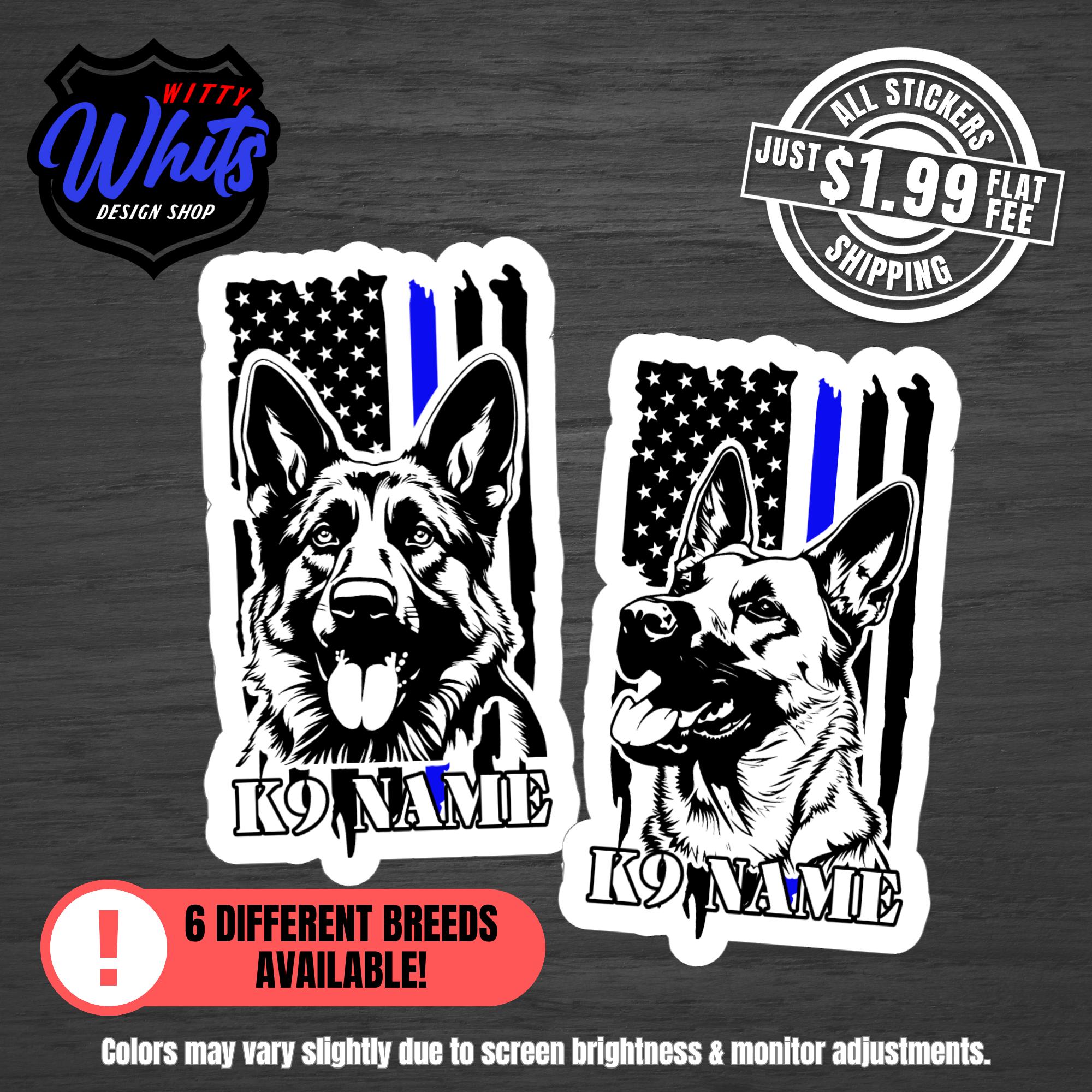 K9 Officer Decal