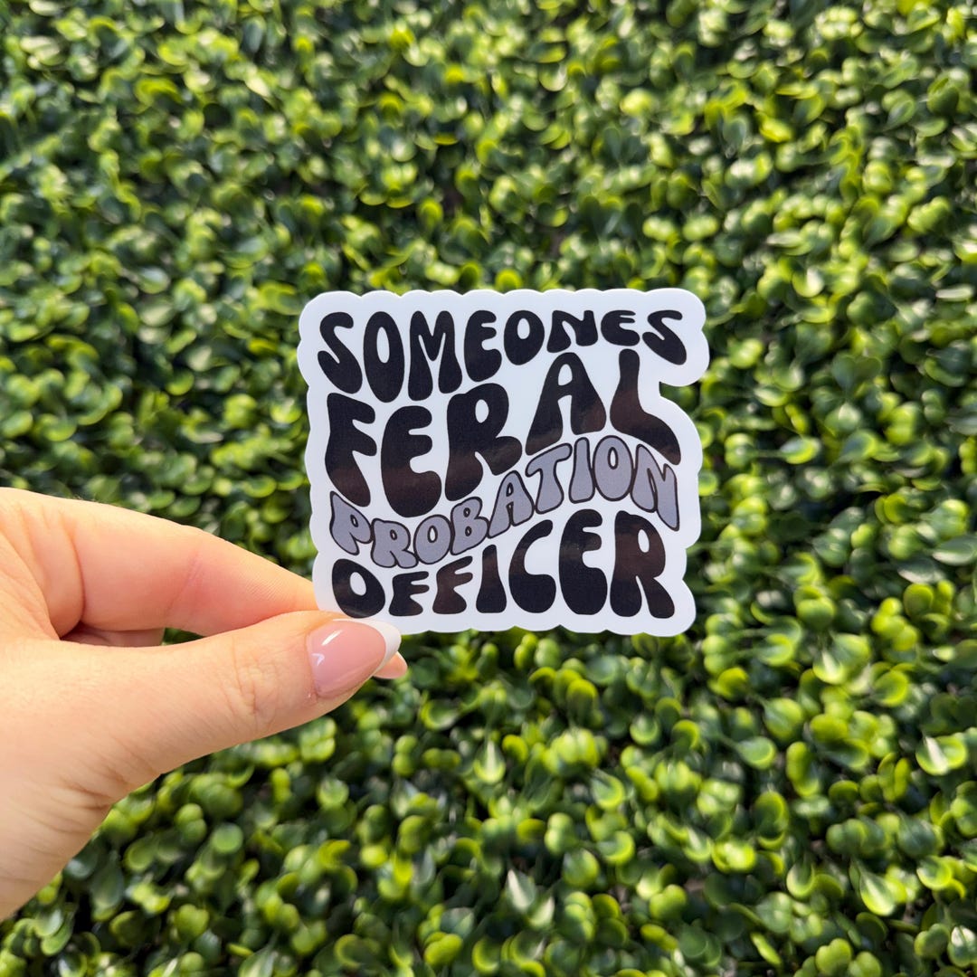 Probation Officer Gift, Probation Officer Sticker, Corrections Officer ...