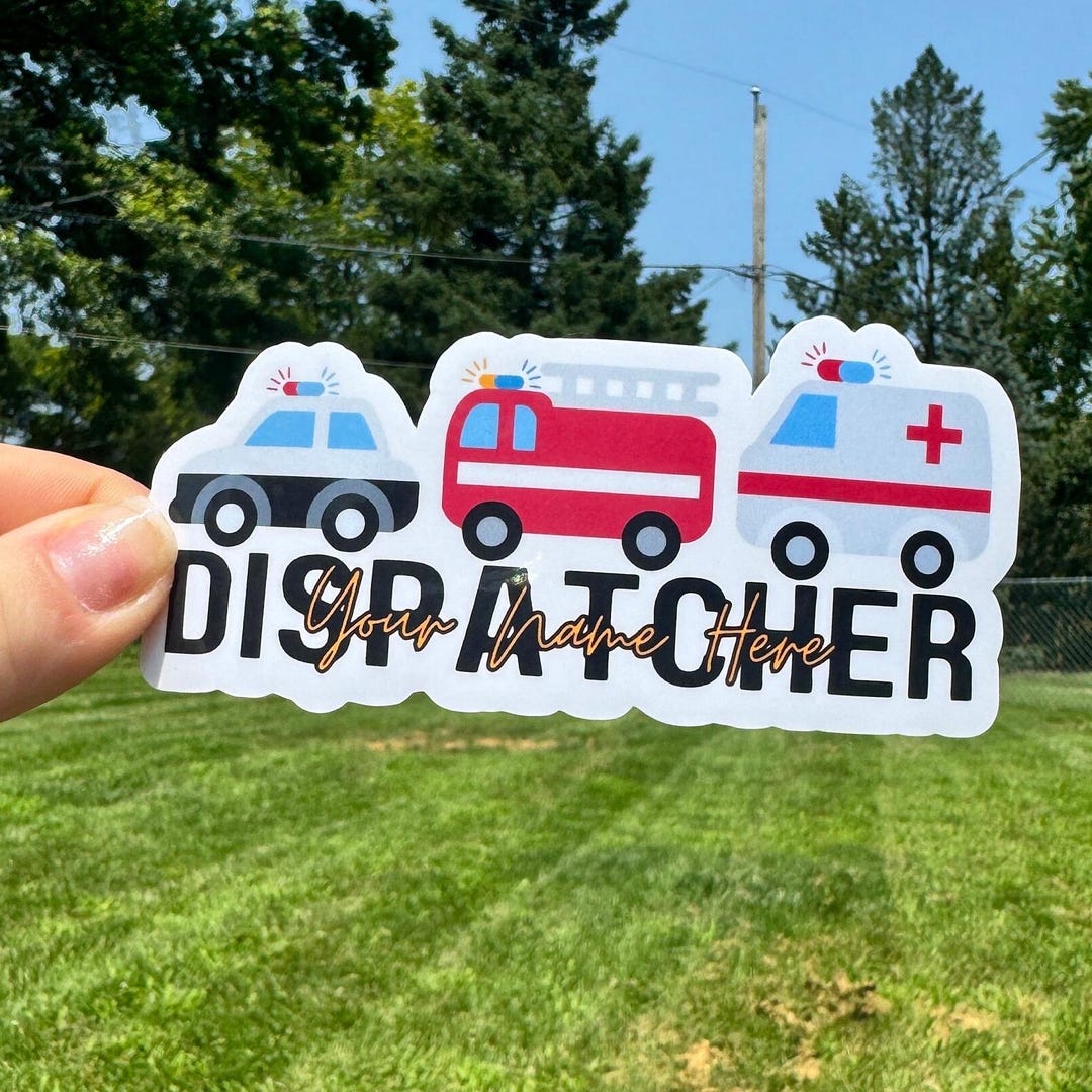 911 Dispatcher Gift, 911 Dispatcher Gifts, 911 Dispatcher Sticker, 911 ...