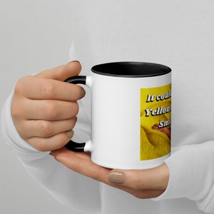 Ariana Madix Yellow Robe Smith Mug with Color Inside