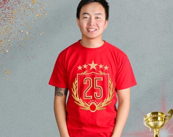 Galatasaray T-shirt, Champion, 25th Championship, Galatasaray T-shirt