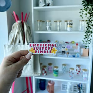 Soutien émotionnel Kindle | Adorables stickers pour cahiers, bouteilles d'eau, ordinateurs portables