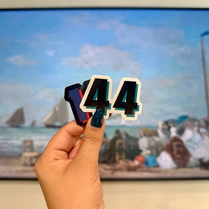 Numéros de conducteur | Autocollant F1 | Stickers mignons pour cahiers, bouteilles d'eau, ordinateurs portables