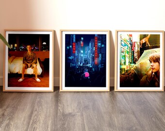Lost In Translation Movie Poster Set of 3 | Cult Classic Film