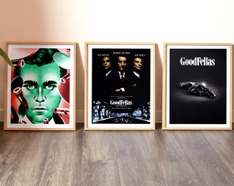 Goodfellas Poster Set of 3 | Cult Classic 90s Gangster Film