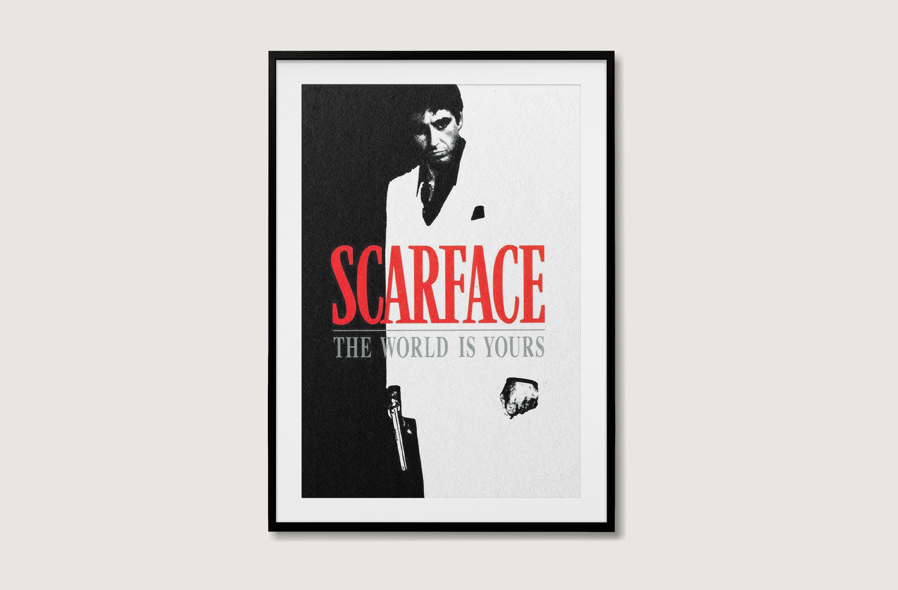 Scarface Al Pacino Set of 3 Vintage Art 80s Movie Posters - Etsy