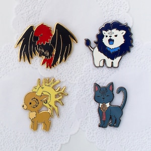 FE3H Enamel Pins