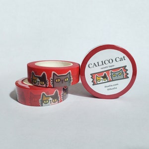 CALICO Cat Washi Tape