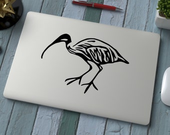 Bin Chicken Decal · Aussie Ibis Vinyl Art Sticker for Car Window, Laptop · Quality Waterproof Decor · Cute Cool Gift · Made in Australia