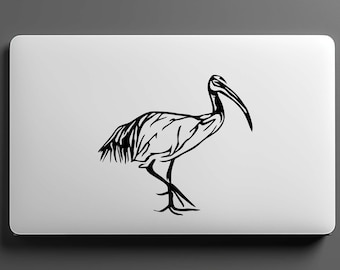 Ibis Decal · Bin Chicken Vinyl Art Sticker for Laptop, Car Window, Tumbler · Quality Waterproof Decor · Cute Cool Gift · Made in Australia