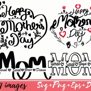 Happy Mothers Day DIGITAL DOWNLOAD ,Mothers Day svg, Happy Mothers Day bundle | svg png dxf eps Instant Digital Download