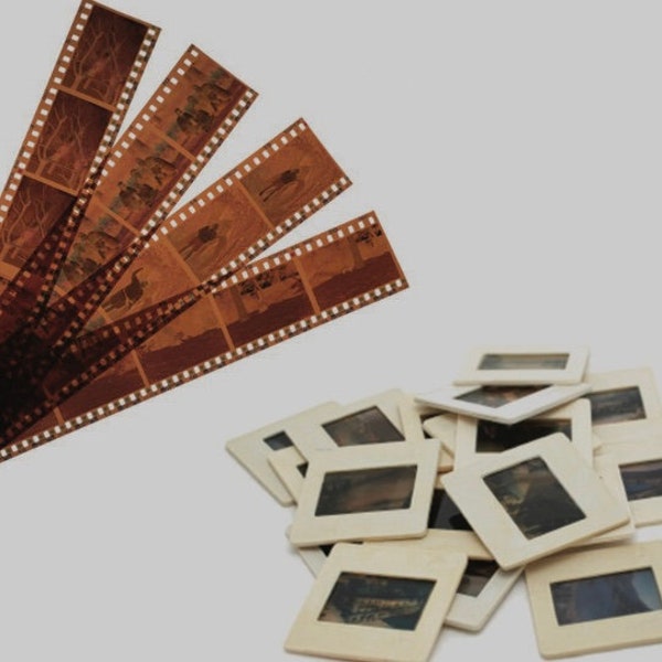Photo Slide and 35mm film negative scanning